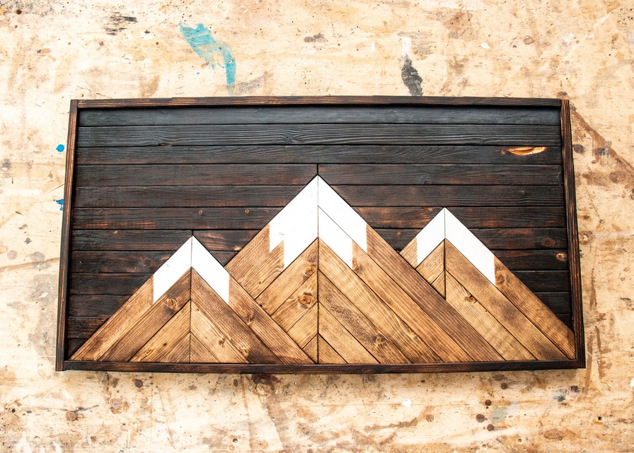 Деревянное панно